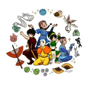 Avatar The Last Airbender Wreath
