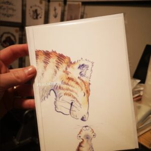 Mother and Child Tigers Card